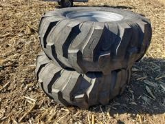 Titan Industrial Tractor Lug 19.5L-24 Tires/Rims 