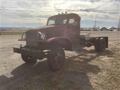 1942 Chevrolet S/A Military Cab & Chassis 