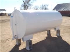 Horizontal 1000-Gallon Diesel Fuel Tank 