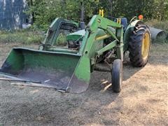 1981 John Deere 950 2WD Compact Utility Tractor W/Loader 