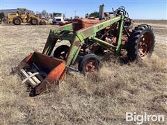 International Farmall MD 2WD Tractor W/Front Loader 