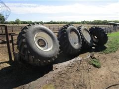 Armstrong Titan 23.1-26 Traction Tires And Rims 