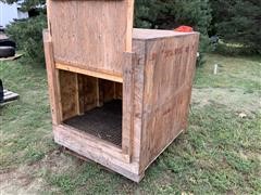 Shop Built Heated Calf Shelter 