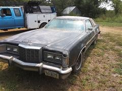 1977 Mercury Cougar Car 