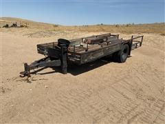 1997 Homemade S/A Flatbed Trailer 