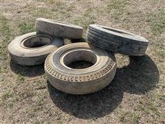 Mounted Truck Tires 