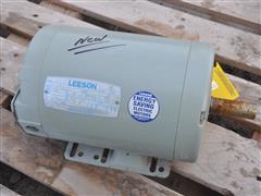 Leeson 3 Phase 3 Hp Electric Motor 