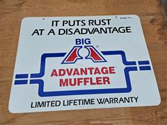 Big A Auto Parts Sign 