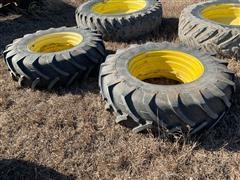 John Deere 8000 Series MFWD 16.9R30 Tire Set 