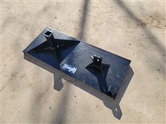 Wemco Receiver Hitch/Pin Hitch Skid Steer Attachment 