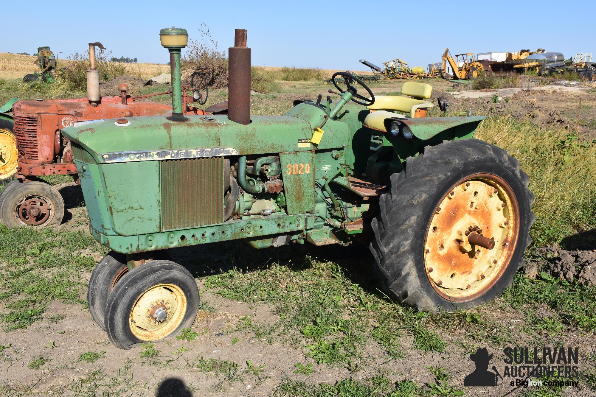 1967 John Deere 3020 2WD Tractor 