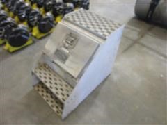 Merritt Saddle Box Aluminum Slant Step/Tool Box 