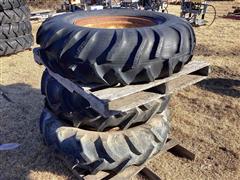 Irrigation Plus 14.9-24 Sprinkler Tires On Rims 