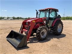 2019 Mahindra 8100 PST MFWD Tractor W/Loader 