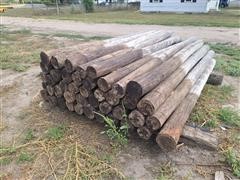 Creosote Fence Posts 