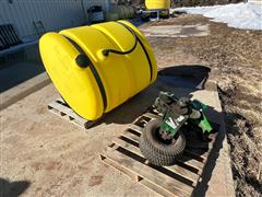 John Deere Planter Fertilizer Tank & Ground Drive Transmission 