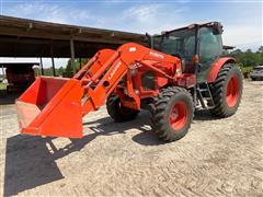 Kubota M6-141 MFWD Tractor W/loader 