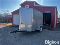 2021 H&H 5' X 8' S/A Enclosed Trailer 