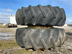 20.8R38 Clamp On Rims/Tires/Duals 