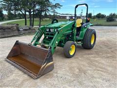 2015 John Deere 4052R MFWD Compact Utility Tractor 