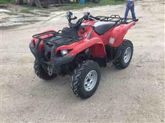 2014 Yamaha Grizzly 550 4WD ATV 