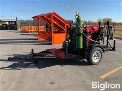 Lincoln Electric 225 Ranger Portable Welder & Oxy/Acetylene Torch Service Trailer 