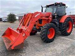 2019 Kubota M7-151 MFWD Tractor W/Front Loader 