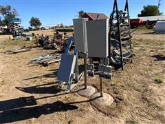 Electrical Meter Boxes On Stand 