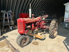 1948 Farmall C 2WD Tractor W/Woods 59 Belly Mower 