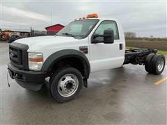 2008 Ford F550 XL Super Duty 2WD Cab & Chassis 
