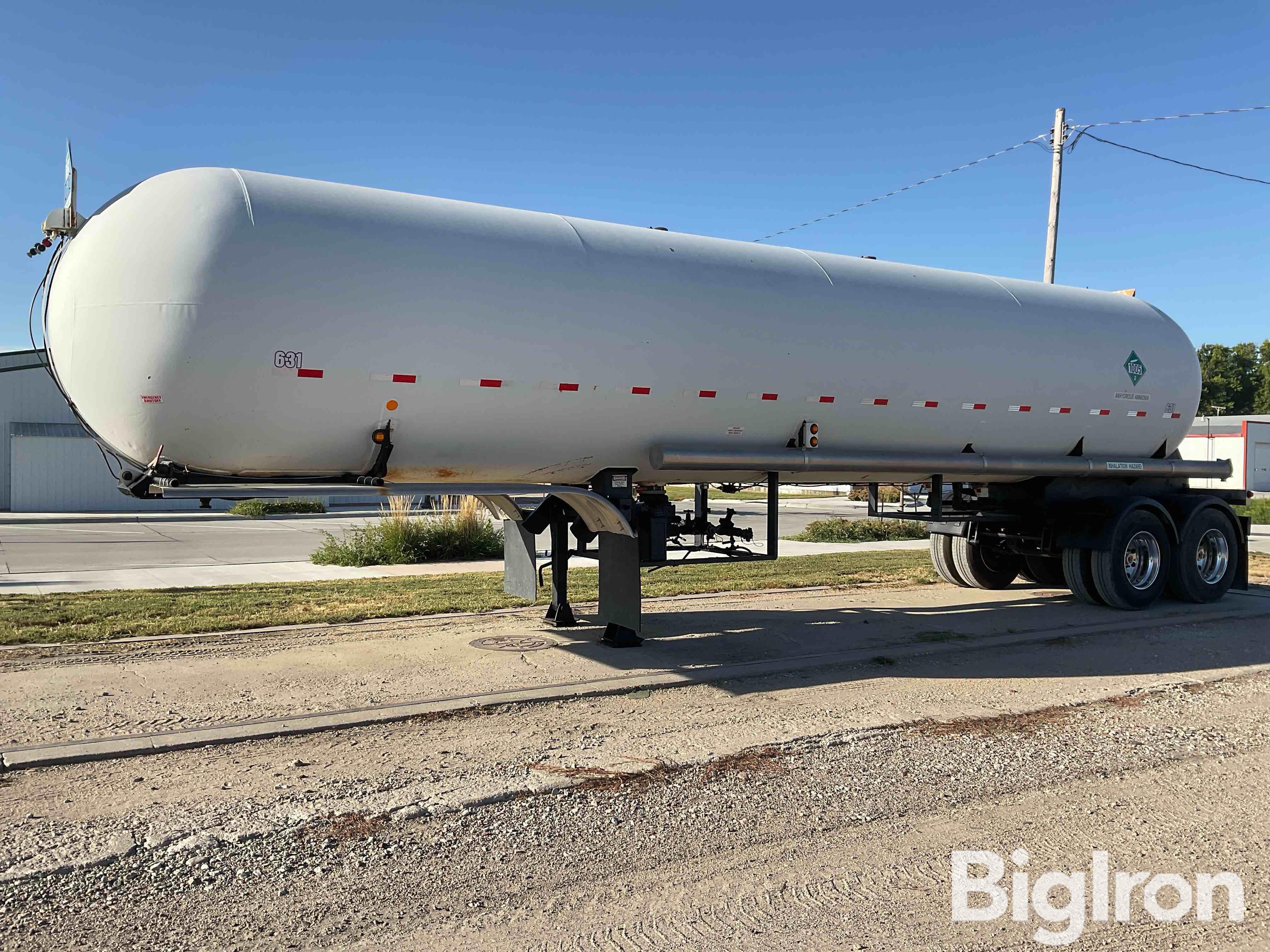 1973 Trinity Industries T/A Anhydrous Tanker Trailer 