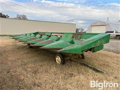 John Deere 844 8R38” Corn Header w/ Trailer 