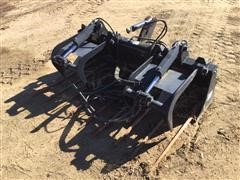 2016 Titan 72TINE Skid Steer Grapple Bucket 