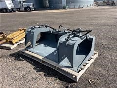 6’ Grapple Bucket Skid Steer Attachment 