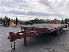 2002 Trail King TKT18-2400 T/A Flatbed Trailer 