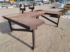 Heavy Duty Steel Welding Table 