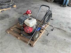 Portable Power Washer And Tiller 