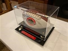 “Johnny Rodgers” Autographed Hall Of Fame Football 