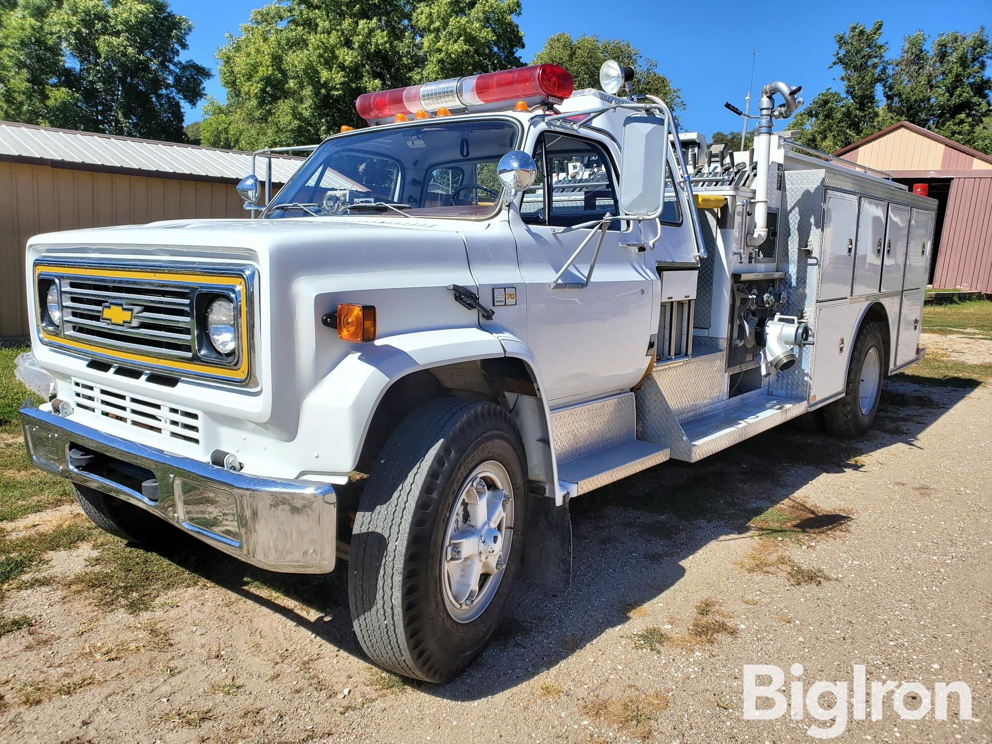 1984 Chevrolet C70 S/A Fire Truck 