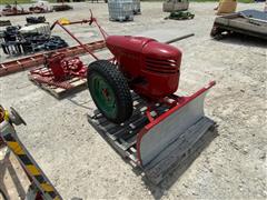 David Bradley 917 57520 Walk-Behind Garden Tractor W/Attachments 