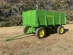 1964 John Deere 6' X 10' Harvest Wagon W/ 1064 Running Gear & Hyd Hoist 