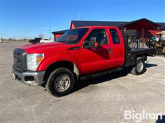 2016 Ford F350 XL Super Duty 4x4 Extended Cab Hay Bale Bed Pickup 