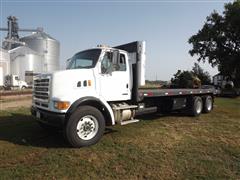 2004 Sterling LT7500 T/A Flatbed Truck 