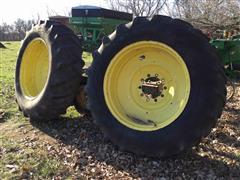 John Deere Rims & 18.4-38 Tires 