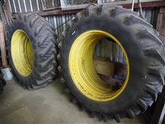 Kleber 18.4R38 Tires & Band Duals 