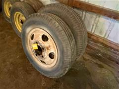 US Royal Fleetway 7.50-20 Tires And Rims 