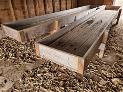 Wood Feed Bunks 