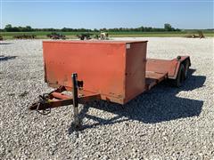 Shop Built 18' Flatbed Trailer 