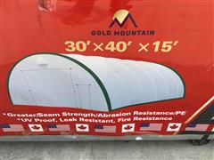 2023 Gold Mountain 304015R Storage Shelter 