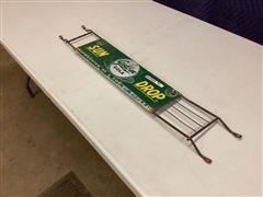 Sun Drop Rod Iron Sign 